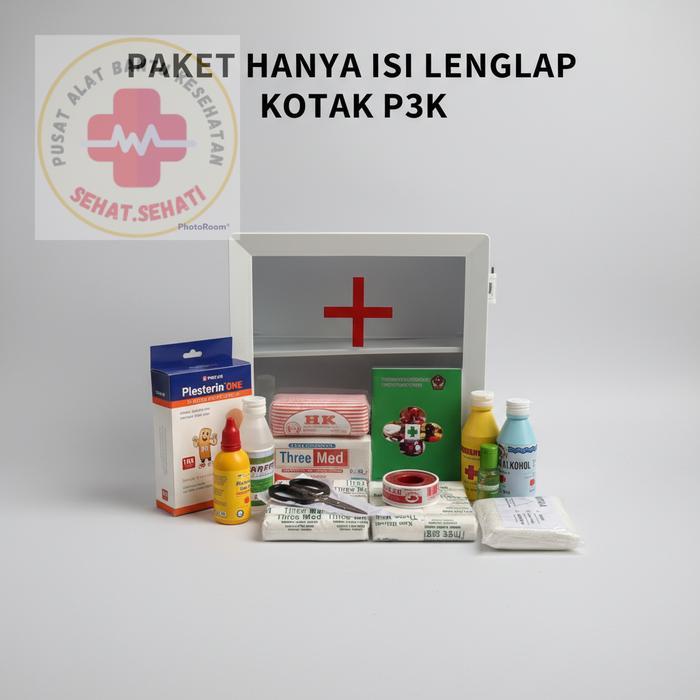 Paket Isian Kotak P3K Dinding Ekonomis Dan Lengkap (Tanpa Kotak) Tbk