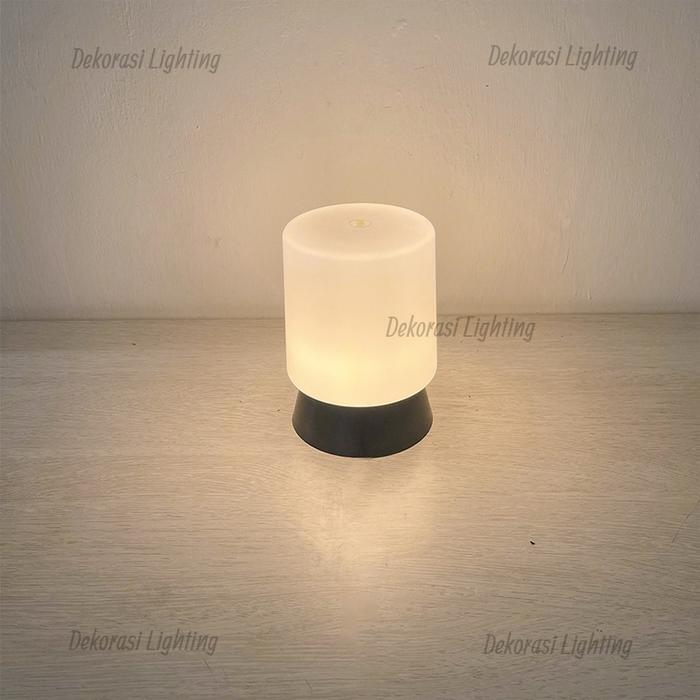 Lampu Plafon Teras Rumah Balkon Minimalis Fiting E27 Acrylic Susu Ceiling Lamp Light
