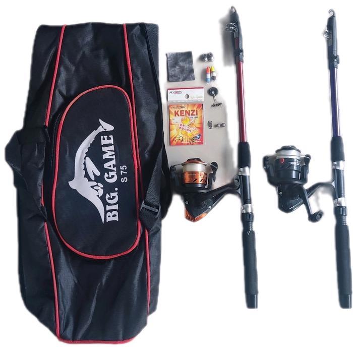 Best Seller 2 Set Pancing Reel 5 Bearings Lengkap, Pancing, Set Pancing, Pancingan Original
