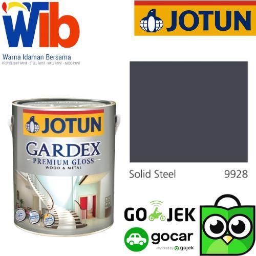 Cat Jotun Gardex Premium Semi Gloss 5 Liter - Solid Steel 9928