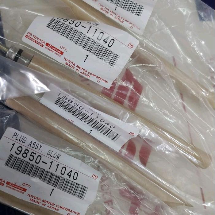 Busi Pemanas Glow Plug Toyota Innova Reborn Hilux Revo Fortuner Vrz 2Gd Original Quality