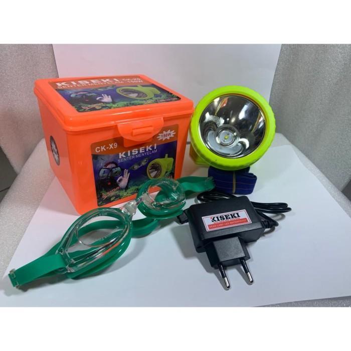 KISEKI SENTER KEPALA LED 150W SELAM / DIVING CK-X9 / 150WATT 150 WATT
