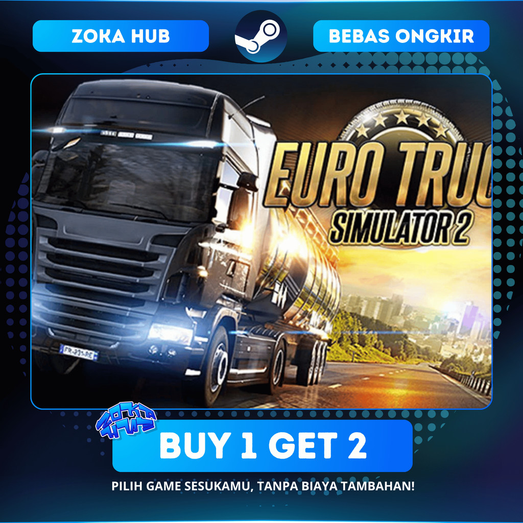 Euro Truck Simulator 2 Steam Sharing | Offline | Lifetime