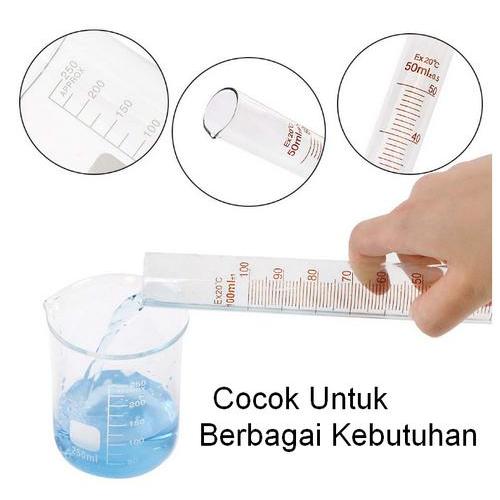 Gelas Ukur Kaca 100 Ml / Gelas Pengukur Cairan Bomex