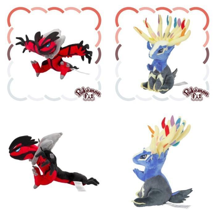Terlaris Original Pokemon Center Fit Legendary Plush Xerneas Yveltal Boneka X Y Best Quality