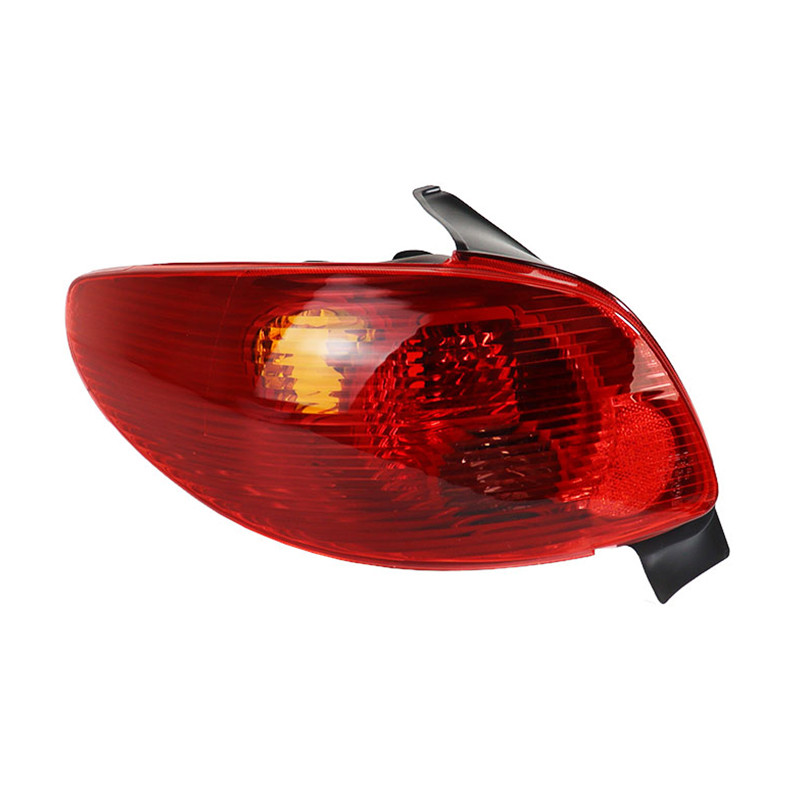 FOR PEUGEOT 206 2004 2005 2006 2007 2008 CAR REAR BUMPER TAIL LIGHT BRAKE STOP LAMP TAIL LAMP WITH