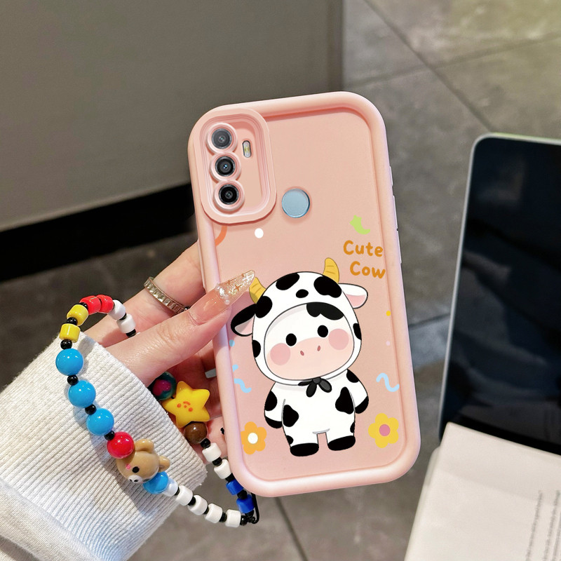 Casing Hp untuk OPPO A53 A53s A32 A33 2020 A11s Case Casing Ponsel Silikon Anti-Drop Kasing pola sap