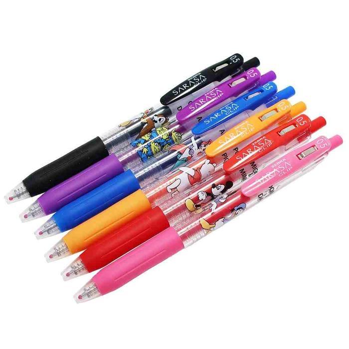 Disney Sarasa Clip Gel 0.5Mm Color Ballpoint Pen
