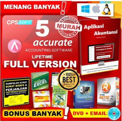 BEST SELLER SOFTWARE AKUNTANSI LENGKAP & SURAT PERJANJIAN PROGRAM APLIKASI EXCEL