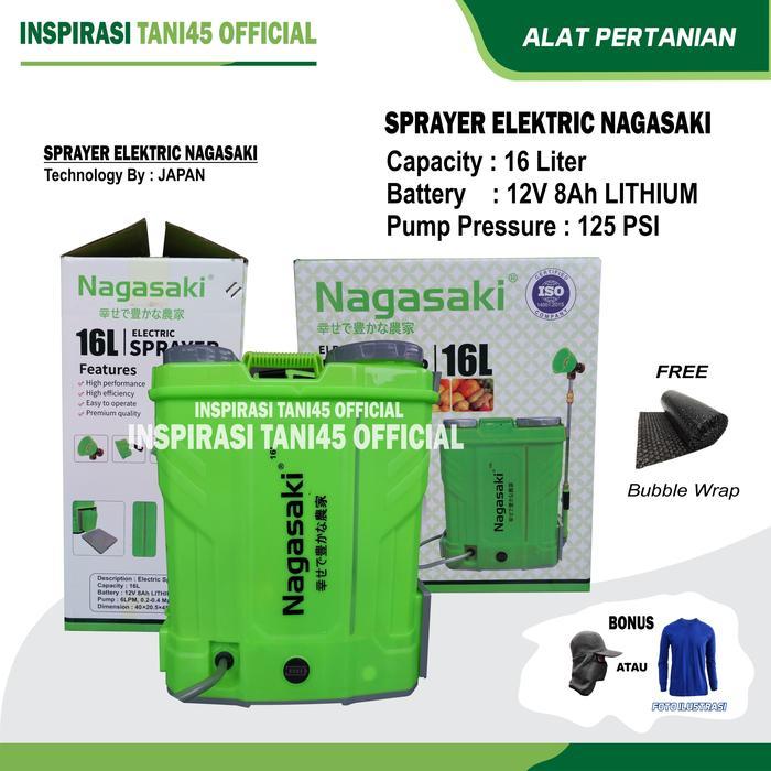 sarisa_shopp Tangki Sprayer Elektrik Nagasaki 16 liter Original/Tangki Sprayer Nagasaki 16