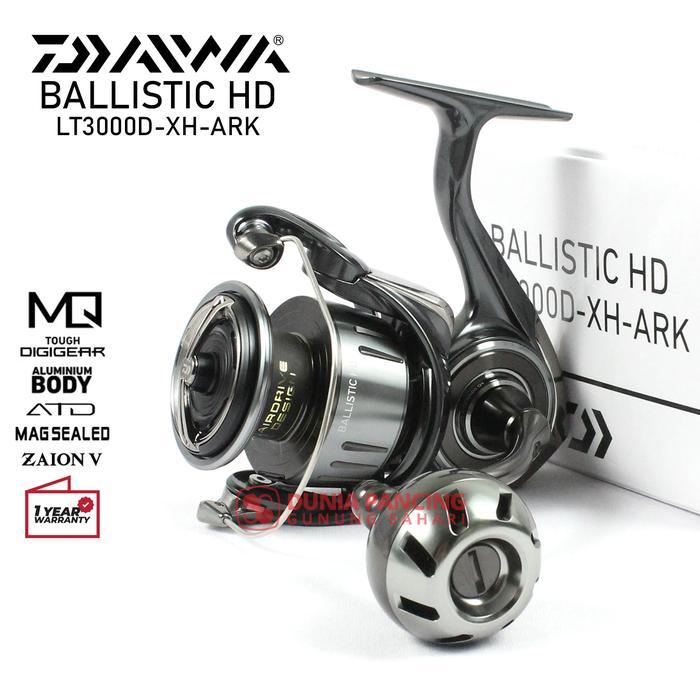 Reel Spinning Daiwa Ballistic HD LT 2025 ARK Pilih UK