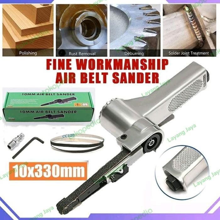 Mesin Amplas Belt 10X330 Mm/Mesin Belt Sander Angin