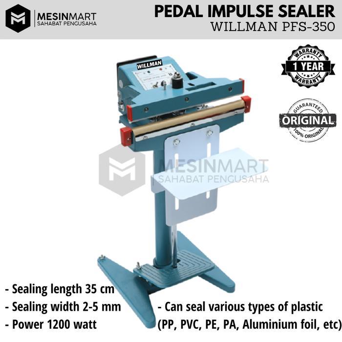 Mesin Press Plastik Injak/ Pedal Impulse Sealer