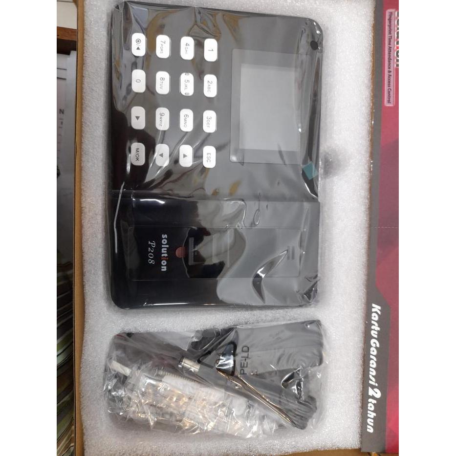 Mesin Absen Fingerprint Solution P208
