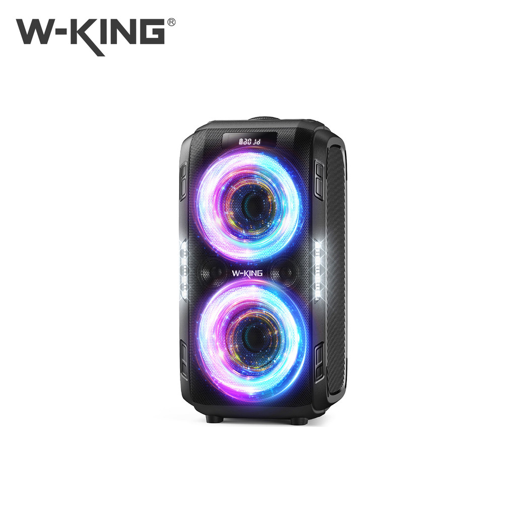 W-KING T9PRO 120W RMS Portable Bluetooth Speaker Loudest/Massive 120dB/12 Custom Bass,BT5.3,Big