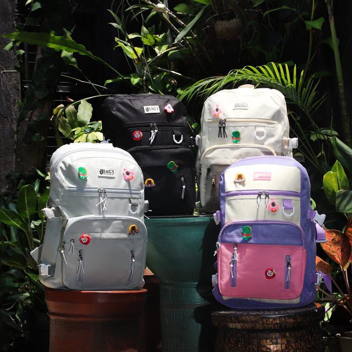 Jj Bags Ransel Wanita Perempuan Remaja Dewasa Terbaru Populer Viral Tas Sekolah Cewek Gendong Murah