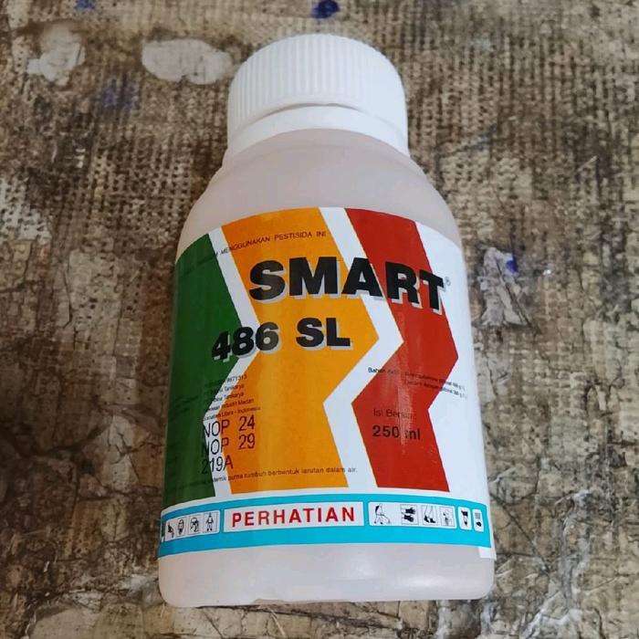 Herbisida Smart 486 Sl 250 ml racun rumput sistemik sampai ke akar
