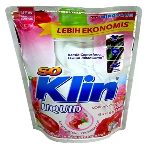 S56302 SOKLIN KOREAN CAMELLIA DETERGENT CAIR 525ML REFILL MAJU BERSAMA (20260531)