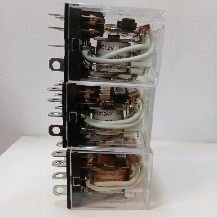 OMRON 1SET RELAY LY4 LY4N 220V 24V 12V 10A ORIGINAL