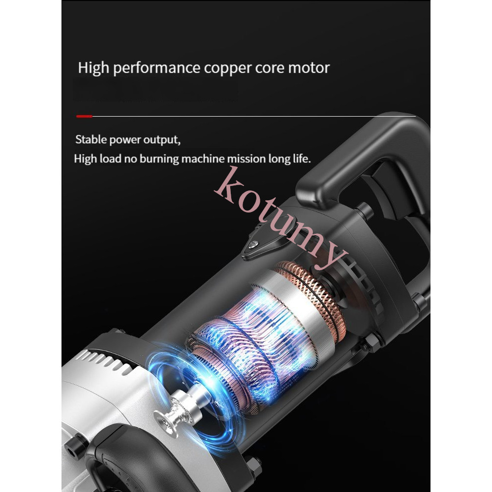 . Electric Wrench Tool High-Torque Impact Wrench Auto Repair Electric -