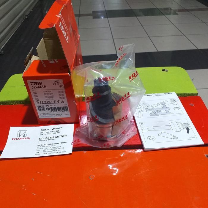 BALL JOINT LOWER ARM SAYAP BAWAH DEPAN HONDA CIVIC STREAM CRV MERK TRW RESTOCK