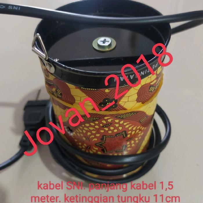 tungku pemanas obat nyamuk elektrik Kabel