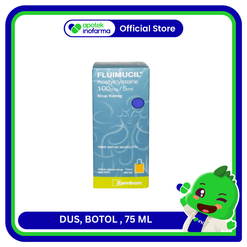 FLUIMUCIL Erela SIRUP KERING BOTOL 75ML