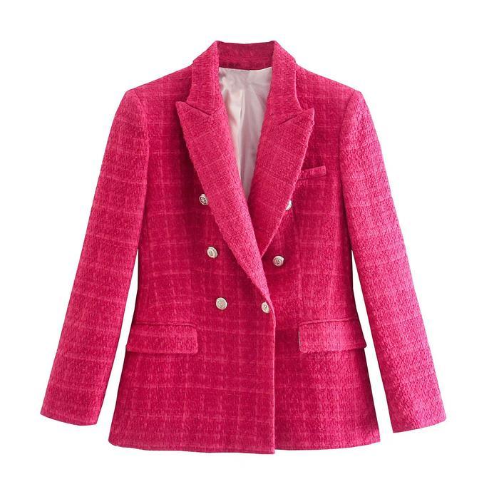 Blazer Double Breasted IFY 004333 Kerja Wanita