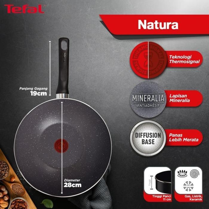 Tefal Natura Frypan / Panci Wajan Penggorengan