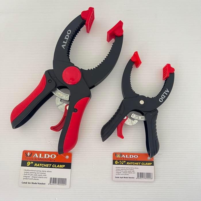 Sale Catok Jepit Rachet / Alat Catok Kayu Besi Jepit Rachet