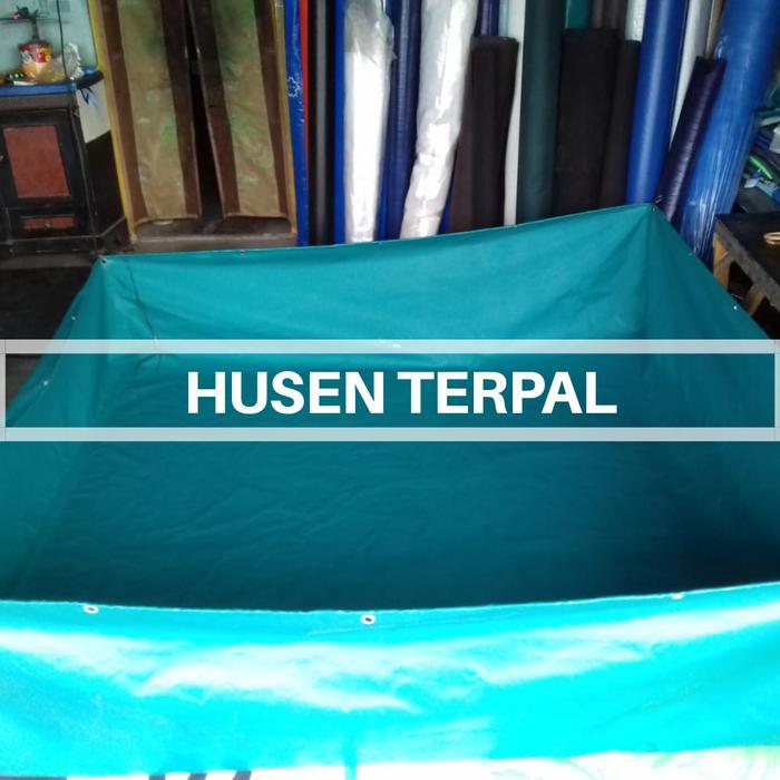 KOLAM IKAN LELE TERPAL KOTAK 2X2X0.5 TERPAULIN ORCHID