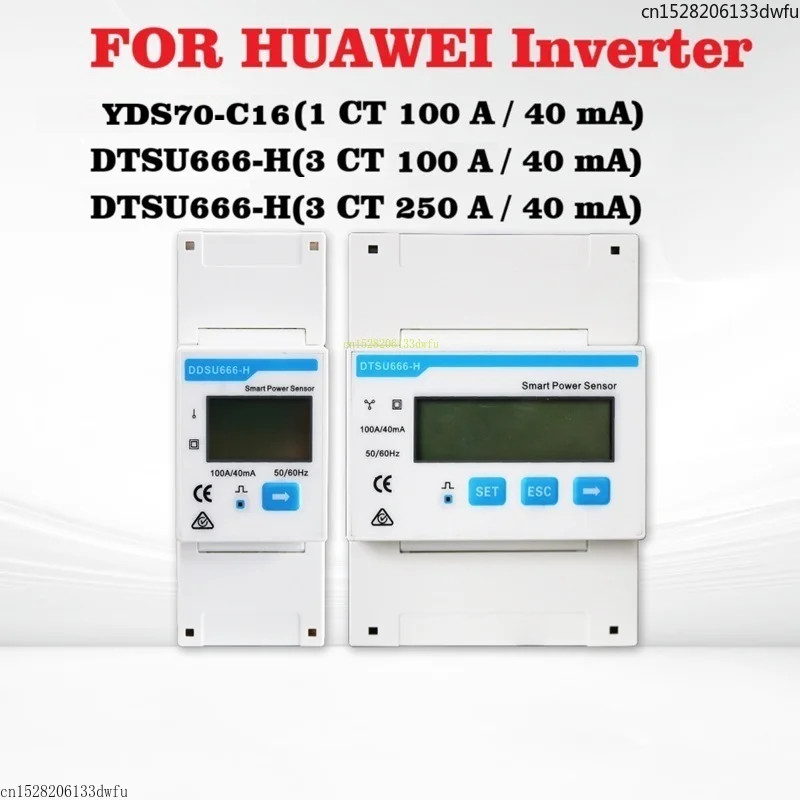 CHINT Single Three Phase DIN Rail Modbus for  Inverter Smart Energy Power Meter DDSU666-H