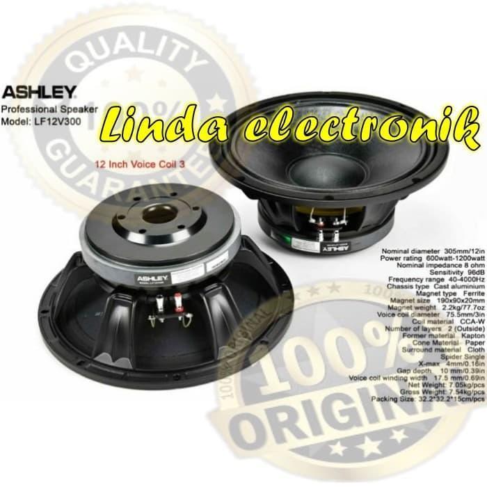 Speaker Ashley LF12V300 LF12 V300 LF 12V300 12inch ORIGINAL