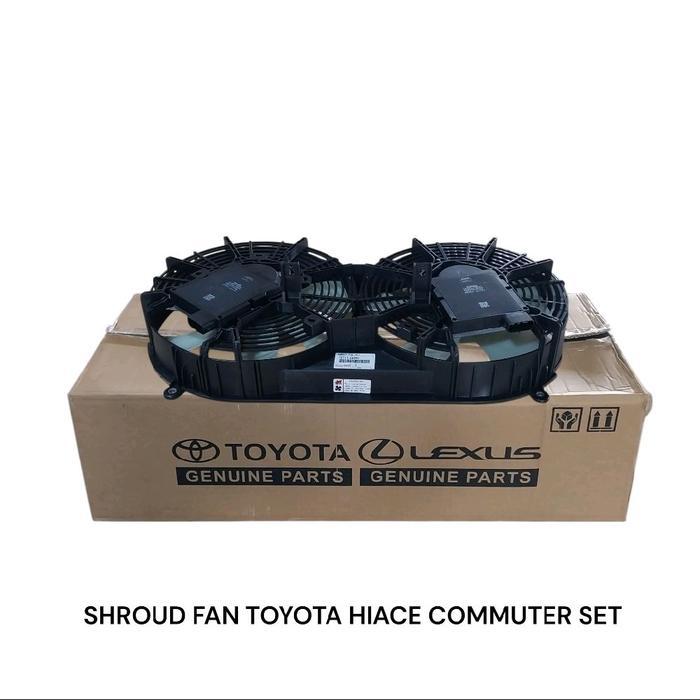 READY PART SHROUD FAN AC EXTRA FAN RADIATOR TOYOTA COMMUTER ASLI TOYOTA 1 SET KODE 254
