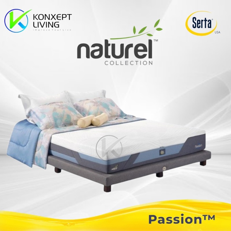 Serta Springbed PassionTM Ukuran 120x200 Fullset Tanpa Sandaran
