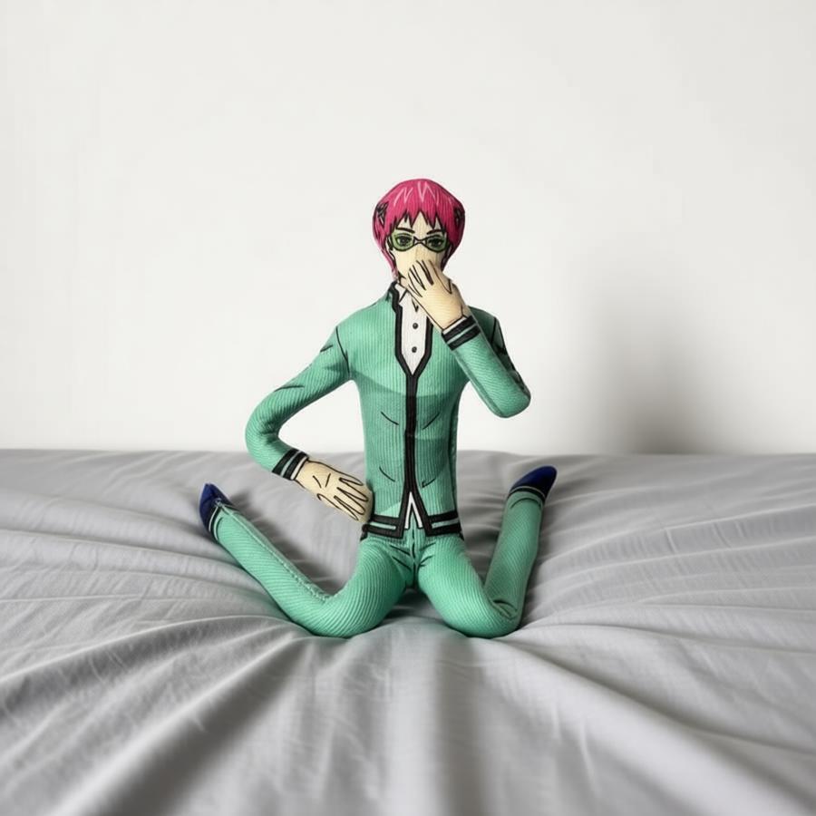 The Disastrous Life of Saiki K Saiki Kusuo Twistable Shape Abstract Cartoon Anime Figure Doll