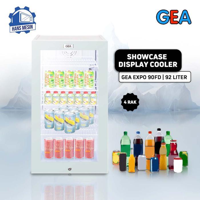 GEA DISPLAY COOLER MINI SHOWCASE EXPO-90FD / EXPO90FD / EXPO 90FD Kulkas Pendingin Minuman Listrik -