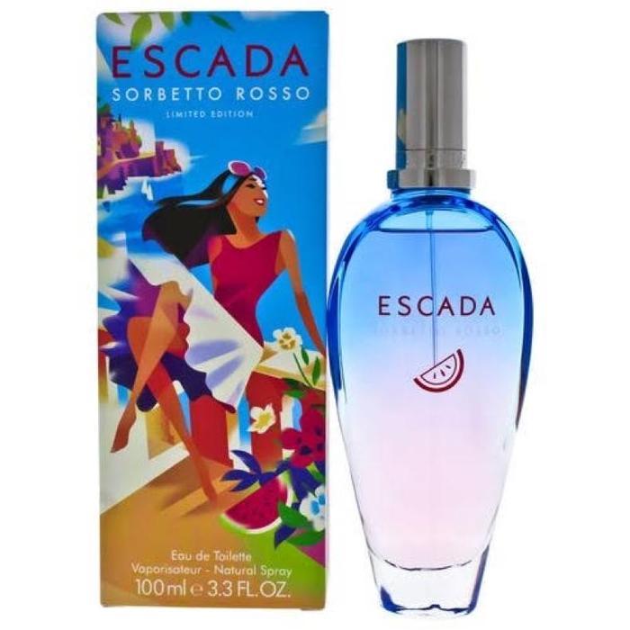 PARFUM ORIGINAL EROPA Escada Sorbetto Rosso for women EDT 100ml