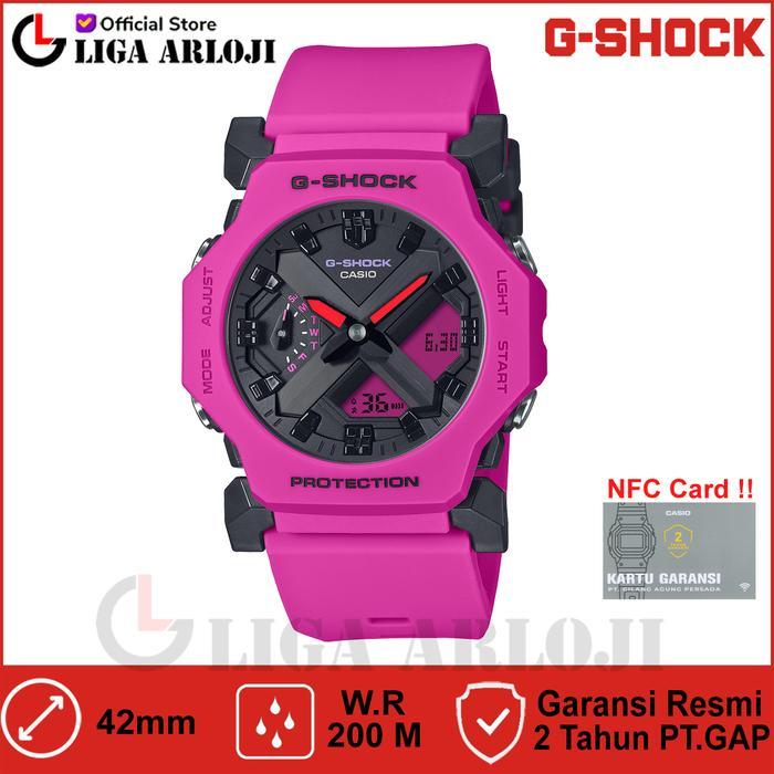 Casio G-SHOCK GA-2300-4ADR Jam Tangan Pria Double Time GSHOCK GA-2300-4A GA2300