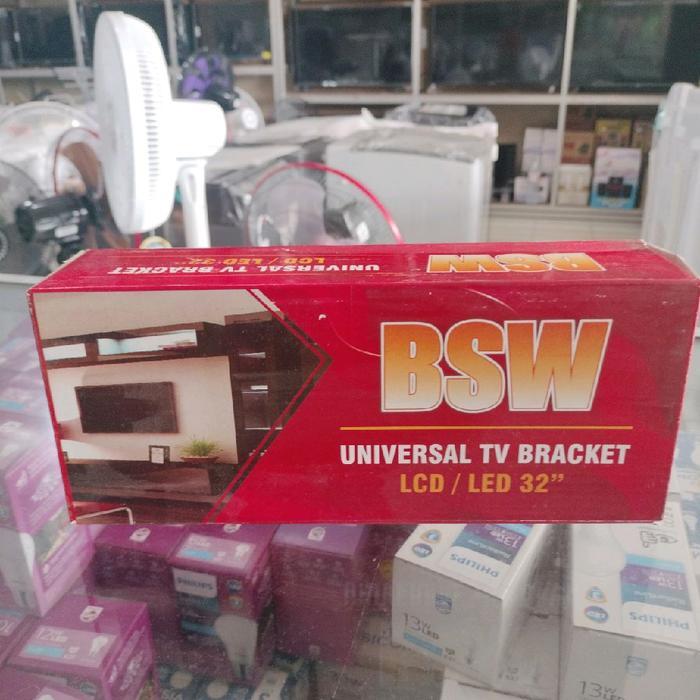 BSW Universal TV Bracket untuk LCD/LED 32 Inci - Braket Televisi Serbaguna untuk Layar 32 Inci