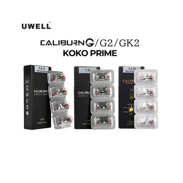 BV COIL UWELL CALIBURN GK2 0.8 OHM BEST PREMIUM QUALITY CLONE