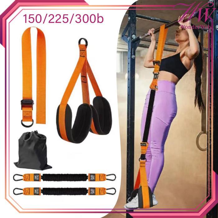 Terlaris 1set Pull Up Resistance Band Elastis Tali Resistance Band Pull Up 150/225/300lbs Tali Pull