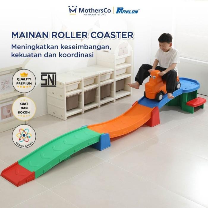 Parklon Mainan Roller Coaster Anak Perosotan Mobilan Slide Ride On #Gratisongkir