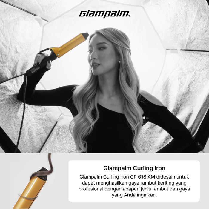 Glampalm Catokan Pengeriting Rambut / Curling Iron Gp618Am