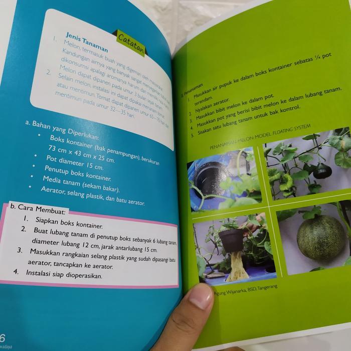 Buku Hidroponik Portabel