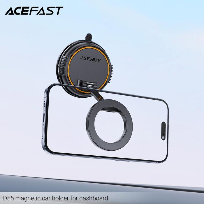 ACEFAST ACEAUTO D55 HOLDER MOBIL MAGNET FOLDABLE CAR MOUNT MAGNETIC PHONE HOLDER DUDUKAN MAGNET HP