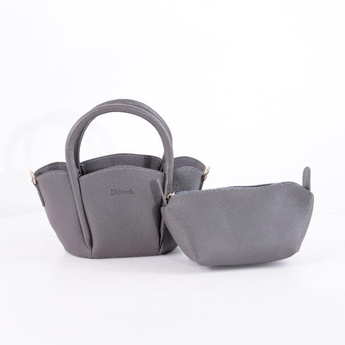 Deliwafa - Selempang Wanita Slingbag Premium Tas Callie