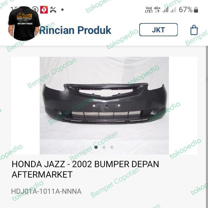Bagus Bemper Jazz Idsi 2002 - 2005 Terlaris