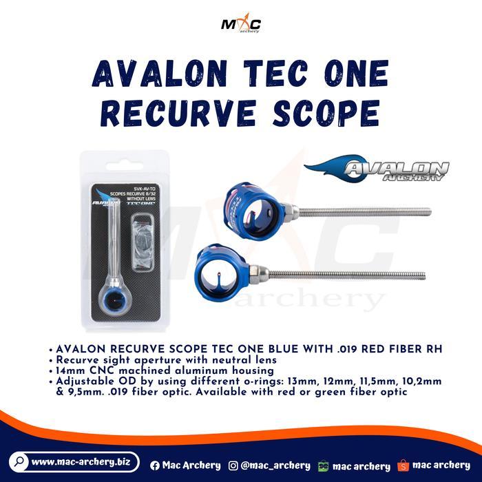 AVALON RECURVE SCOPE TEC ONE SCOPE - without lens - busur panahan