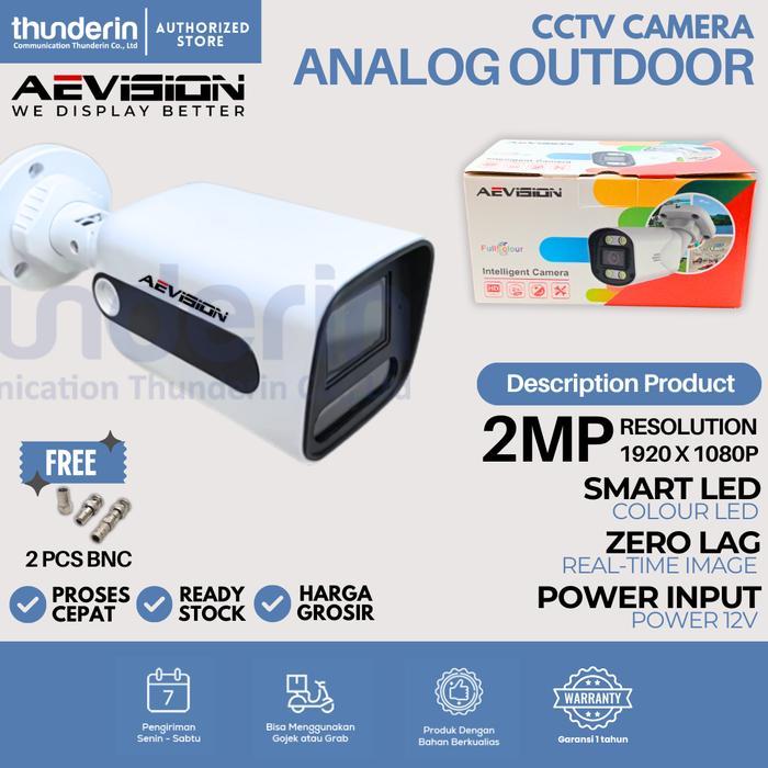 Cctv Camera Outdoor Xvi Color Vu 1080 2Mp